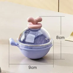 The Culinary Kit Küche & Esszimmer-Eiskugelformer aus Silikon mit Delfinmotiv – lustige Eiskugelform