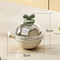 The Culinary Kit Küche & Esszimmer-Eiskugelformer aus Silikon mit Delfinmotiv – lustige Eiskugelform