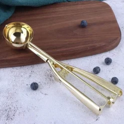 Tom Küche & Esszimmer-Eisportionierer aus Edelstahl – langlebiger Dessertlöffel