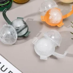 The Cozy Mug Küche & Esszimmer-Eiswürfelbereiter mit großer Kugel - Eisballform