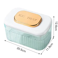 Space Savvy Küche & Esszimmer-Eiswürfelbereiter mit nur einem Druck – Müheloses Eiswürfelbereiten zum einfachen Kühlen