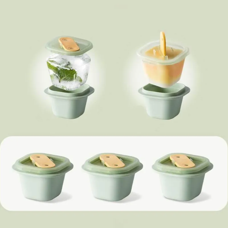 Decor Küche & Esszimmer-Eiswürfelformen - 6er-Set Silikon-Eiswürfelformen