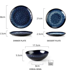 Elegance at the Table Küche & Esszimmer-Elara Porzellan-Tafelservice – Elegantes Geschirr für besondere Anlässe