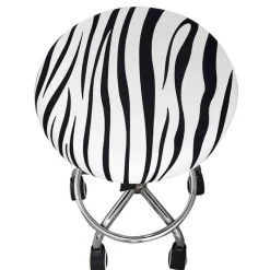 Tom Küche & Esszimmer-Elastischer Stuhlbezug mit Blumenmuster – Stilvoller, schmutzabweisender Schonbezug für Barhocker zu Hause