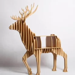 Comfort u0026 Style Möbel-Elch-Couchtisch – Kreative High-End-Holzmöbel