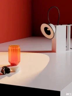 The Gilded Nest Wohndeko|Beleuchtung-Electra Lamp – Compact Metal Lamp with Adjustable Head