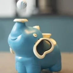 The Decor Haven Babyspielzeug-Elefanten-Luftbefeuchter – Musikalisches Schwebeball-Design