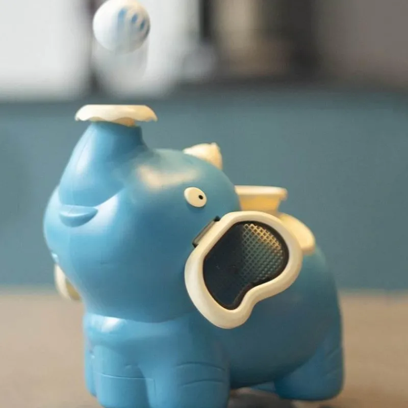 The Decor Haven Babyspielzeug-Elefanten-Luftbefeuchter – Musikalisches Schwebeball-Design