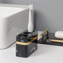 Aqua Essence Badezimmer-Elegant Bathroom Accessories Set - Royale Collection