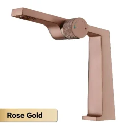 The Blissful Bath Badezimmer-Elegant Dual Control Bathroom Faucet - Touch Design