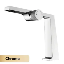 The Blissful Bath Badezimmer-Elegant Dual Control Bathroom Faucet - Touch Design