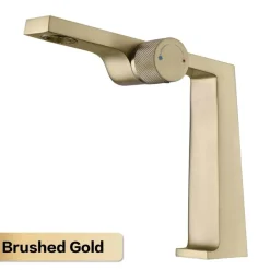 The Blissful Bath Badezimmer-Elegant Dual Control Bathroom Faucet - Touch Design