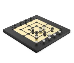 Pinetti Spielzeug & Spiele-Elegant Gold Mill Game Set for Endless Fun