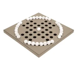 Pinetti Spielzeug & Spiele-Elegant Pearl Pawn Peg Solitaire Game