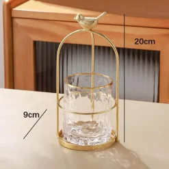 Space Savvy Küche & Esszimmer-Elegante Aufbewahrungsdose für Dessertgabel und -löffel – luxuriöser Küchen-Organizer