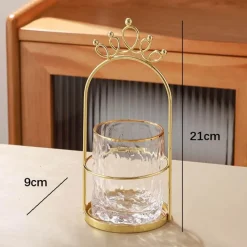 Space Savvy Küche & Esszimmer-Elegante Aufbewahrungsdose für Dessertgabel und -löffel – luxuriöser Küchen-Organizer