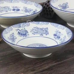 Elegance at the Table Küche & Esszimmer-Elegante Fischschale aus Keramik – perfekt für Suppenreis und Serviergerichte