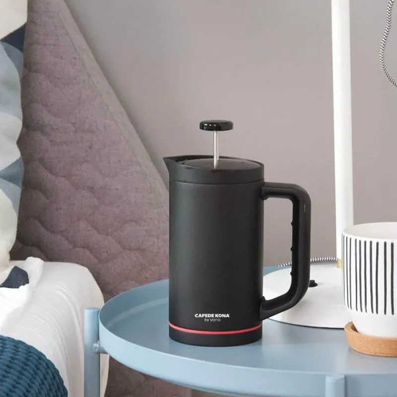 The Cozy Mug Küche & Esszimmer-Elegante 6-in-1-French-Press-Kaffeemaschine – vielseitiges Brühwerkzeug