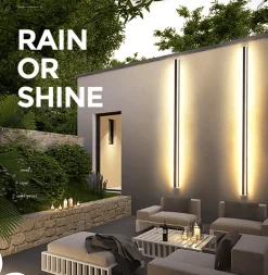 Willow u0026 Whim Beleuchtung-Elegante LED-Wandleuchte – Langes Streifendesign für modernes Dekor