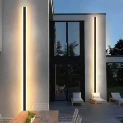 Willow u0026 Whim Beleuchtung-Elegante LED-Wandleuchte – Langes Streifendesign für modernes Dekor