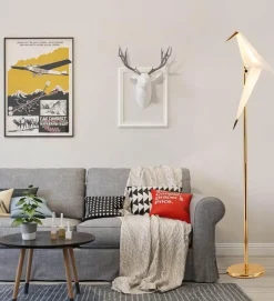 Luminous Stands Beleuchtung|Möbel-Elegante Paradisaeidae Stehleuchte - Dekorative Beleuchtungsvorrichtung