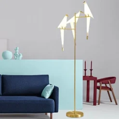 Luminous Stands Beleuchtung|Möbel-Elegante Paradisaeidae Stehleuchte - Dekorative Beleuchtungsvorrichtung