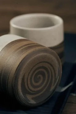 The Cozy Mug Küche & Esszimmer-Elegante Retro-Keramiktasse - Teetasse im japanischen Stil