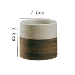 The Cozy Mug Küche & Esszimmer-Elegante Retro-Keramiktasse - Teetasse im japanischen Stil