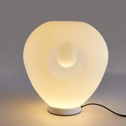 Bright Accents Beleuchtung-Elegante Vasen-Tischlampe – Kreatives Glasdesign