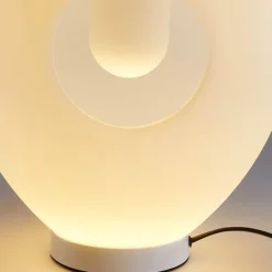 Bright Accents Beleuchtung-Elegante Vasen-Tischlampe – Kreatives Glasdesign