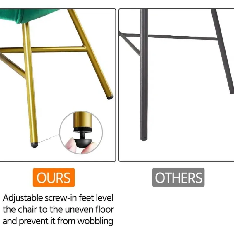 Comfort u0026 Style Möbel-Eleganter Akzentstuhl aus em Samt – Stilvoller Loungesessel für Wohnräume