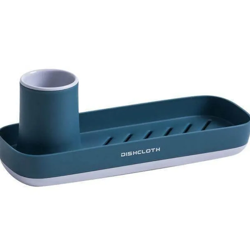 The Decor Haven Küche & Esszimmer-Eleganter bunter Schwammhalter, stilvoller Küchenorganizer