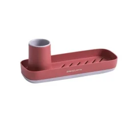 The Decor Haven Küche & Esszimmer-Eleganter bunter Schwammhalter, stilvoller Küchenorganizer