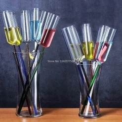 Plates u0026 More Küche & Esszimmer-Eleganter Champagnerkelch aus Kristall – Weingläser für Partys, 120–150 ml