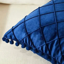 Cozy Cushions Bettzeug-Eleganter Diamond Luxe Dekorativer Kissenbezug - Kissenhülle