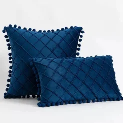 Cozy Cushions Bettzeug-Eleganter Diamond Luxe Dekorativer Kissenbezug - Kissenhülle