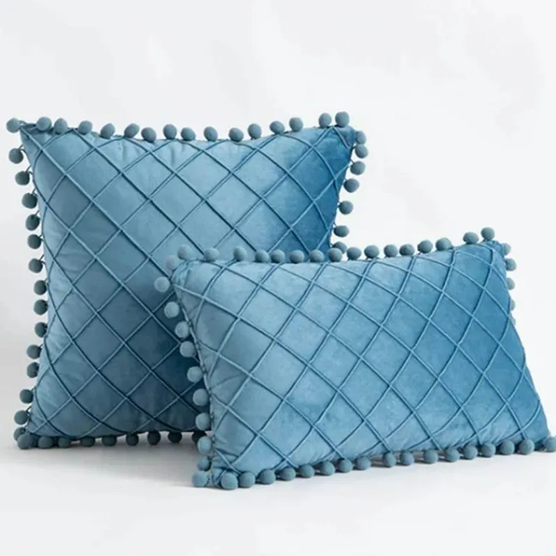 Cozy Cushions Bettzeug-Eleganter Diamond Luxe Dekorativer Kissenbezug - Kissenhülle
