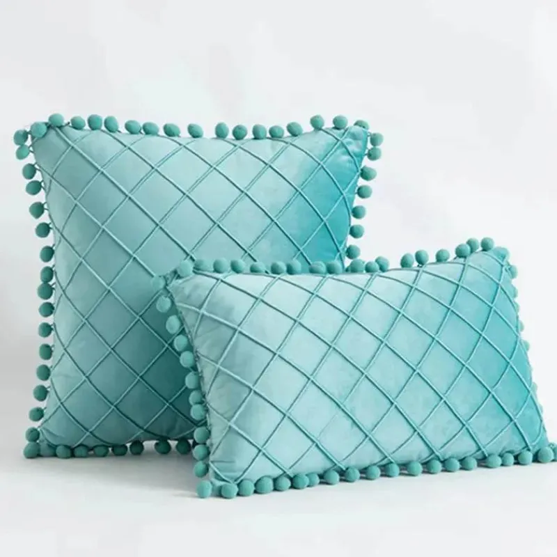 Cozy Cushions Bettzeug-Eleganter Diamond Luxe Dekorativer Kissenbezug - Kissenhülle
