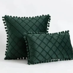 Cozy Cushions Bettzeug-Eleganter Diamond Luxe Dekorativer Kissenbezug - Kissenhülle