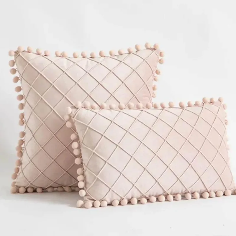 Cozy Cushions Bettzeug-Eleganter Diamond Luxe Dekorativer Kissenbezug - Kissenhülle