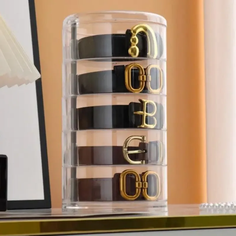 Room to Spare Aufbewahrung Und Organisation-Eleganter drehbarer Schmuck-Organizer – Transparente, mehrschichtige Aufbewahrungsbox