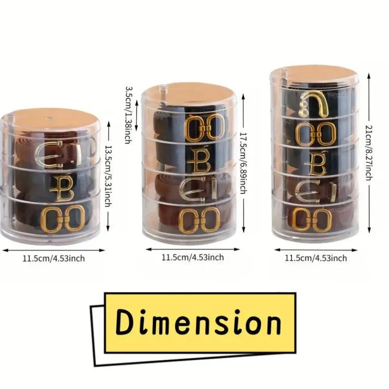 Room to Spare Aufbewahrung Und Organisation-Eleganter drehbarer Schmuck-Organizer – Transparente, mehrschichtige Aufbewahrungsbox