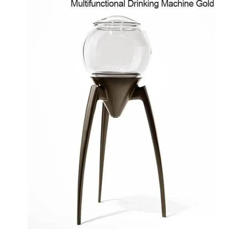 The Cozy Mug Küche & Esszimmer-Eleganter dreibeiniger Filterkaffee-/Teebereiter – Stilvolle Brühstation