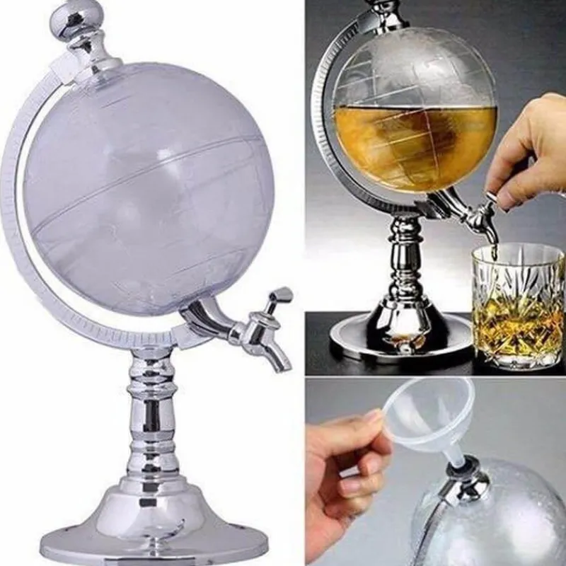 Deco Küche & Esszimmer-Eleganter Globus Getränkespender - Vintage Getränkespender