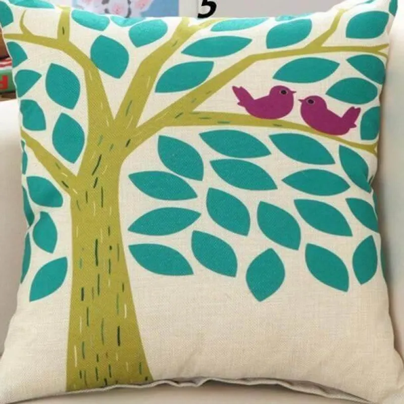 Plush Perch Bettzeug-Eleganter Kissenbezug mit Blumenvase – luxuriöser Kissenbezug für die Inneneinrichtung