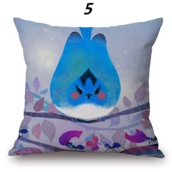 Plush Perch Bettzeug-Eleganter Kissenbezug mit Blumenvase – luxuriöser Kissenbezug für die Inneneinrichtung