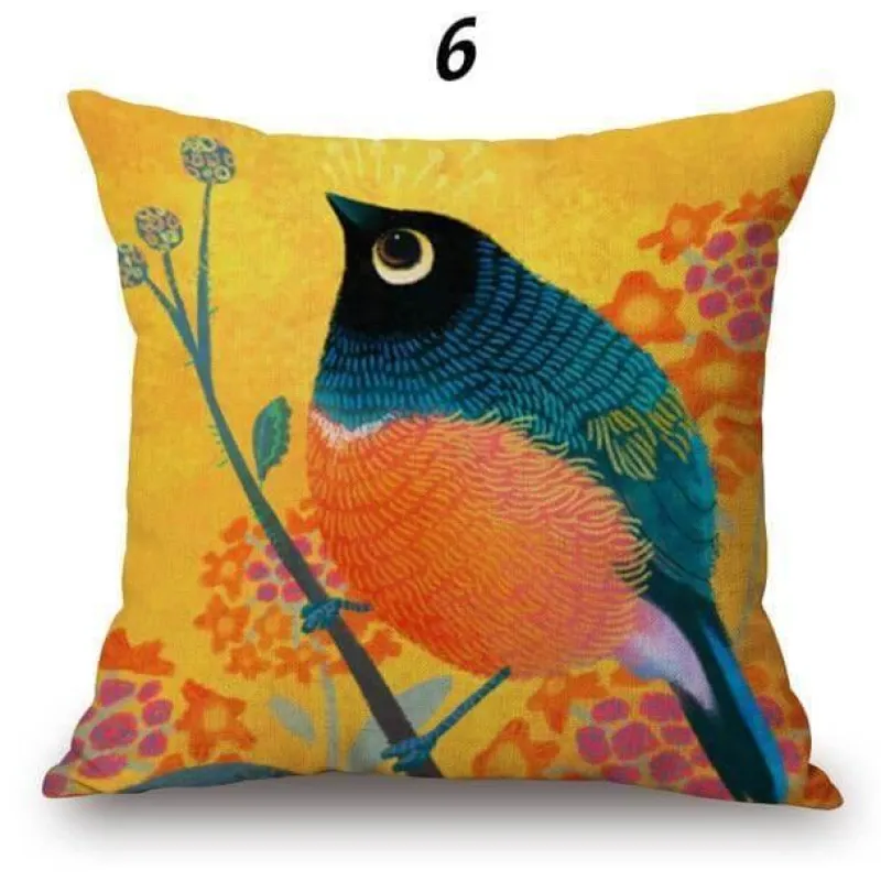 Plush Perch Bettzeug-Eleganter Kissenbezug mit Blumenvase – luxuriöser Kissenbezug für die Inneneinrichtung