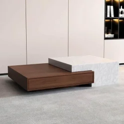 The Coffee Table Co. Möbel-Eleganter Marmor-Couchtisch - Alaric Design