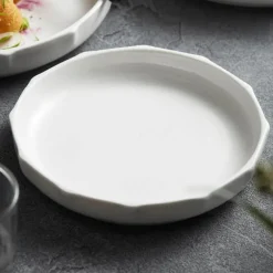 Elegance at the Table Küche & Esszimmer-Eleganter Suppenteller aus Keramik im vertikalen Design für stilvolles Essgeschirr