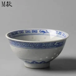 Elegance at the Table Küche & Esszimmer-Elegantes blau-weißes Teetassen-Set aus Keramik – handgefertigtes Teezubehör